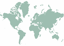 Antarctica in world map